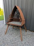 corten eldstad