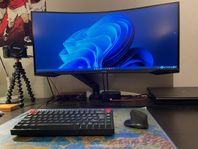Samsung Odyssey G5 34" Ultrawide gamingskärm (Utan stativ)
