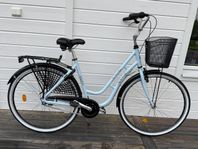28” Damcykel med korg