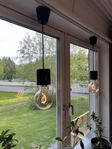 2 st fönsterlampor i sten/marmor