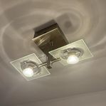 2 st IKEA Fuga taklampa spotlight
