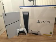 PlayStation 5 Slim Digital Edition med handkontroll