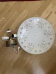 Barnlampa takplafond nallar