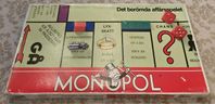 Brädspel, Sällskapsspel Monopol- 80tal Vintage 