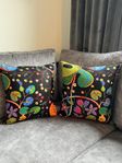 2ST KUDDFODRAL /TYG FRÅN SVENSK TENN / JOSEF FRANK// TEHERA