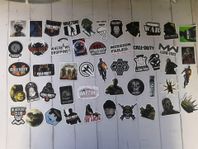 50 stycken CallofDuty Klistermärken