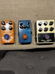 3 ST Gitarrpedaler