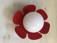 Retro Plastkrans till Rund Lampa 