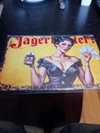 Jägermeister tavla metal