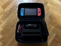 Nintendo switch + 12 spel (varav 2 är digitalt)+ tillbehör