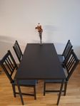 IKEA set table + 4 chairs
