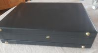 Ny/Oanvänd Svart Retro Attacheväska