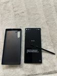 samsung note 10 256gb med ny skal och laddare ev byta mm