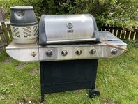 gasolgrill med gasolflaska 
