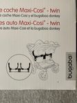 Bugaboo Donkey twin adapter maxi cosi