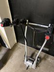 Thule hangon 3 cykelhållare dragkrok med Thule lightboard