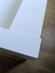 Bed frame 200 X 160 IKEA MALM with drawers and side tables