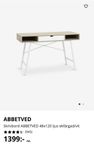 Skrivbord/arbetsbord/gaming-bord