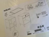 Ikea HJÄLPA hyllplan 60x40 cm 