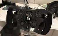 Logitech G923 - Bekostad (Truebrake, Alcantara Ratt)