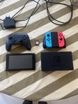 Nintendo Switch (2018) + Pro Controller + Super Smash Bros