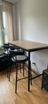 Barbord samt 4 st stolar ikea