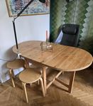 Superfin vintage klaffbord/slagbord i furu