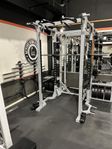 Power cage, power rack, träningsställning. 
