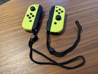 Neongula Joy-con importerade från Japan