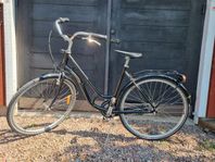 Damcykel svart 28 tum.