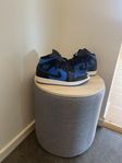 Air Jordan 1 Mid Black Royal Blue