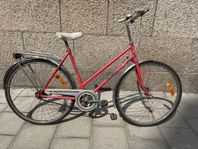 3-Växlad Vintage Rosa Damcykel