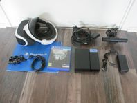 PS 4 VR paket i bra skick och ett spel.