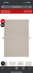 Matta 200*290 beige i mycket bra skick