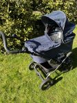 Barnvagn Kronan City sittvagn med liggdel