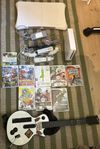 Nintendo Wii med tillbehör och spel 