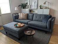 Brunstad Weston 3,5-sits soffa (blå)