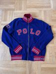 Retro Vintage Ralph Lauren Polo Zip sweater tröja Storlek M