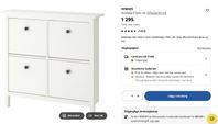 IKEA Hemnes Skoskåp