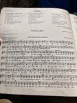 noter för gitarr, luta, trumpet, trombone mm