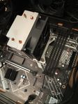 Intel CPU 14400F med HP moderkort och CPU fläkt