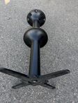 Bordsstativ i metall – golvmontering – 40 st (73 cm)