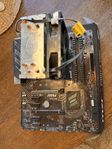 Moderkort + i5 9600k + 16gb RAM