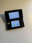 Nintendo 3DS med New Super Mario Bros spel
