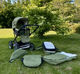 Brio barnvagn grön 
