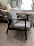 2stk. IKEA ekenäset fåtölj - grå