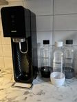 SodaStream med 3 flaskor