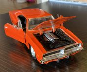 1969 Dodge Charger R/T, Maisto 1:24, Diecast Modellbil