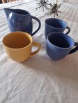 Kaffe och temuggar från Höganäs.