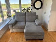 Soffa med divan